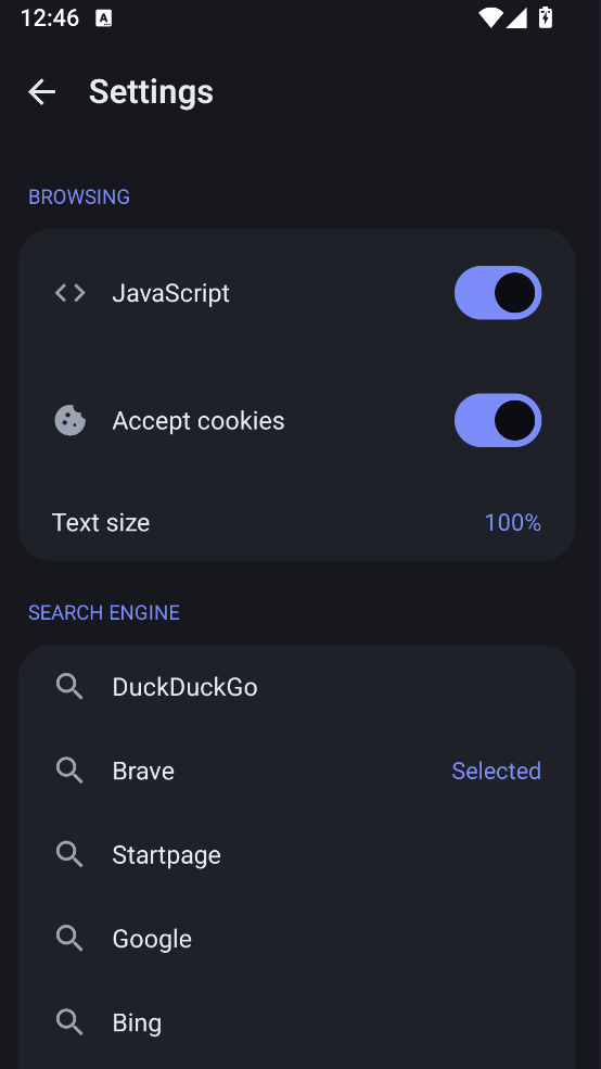 Settings 3