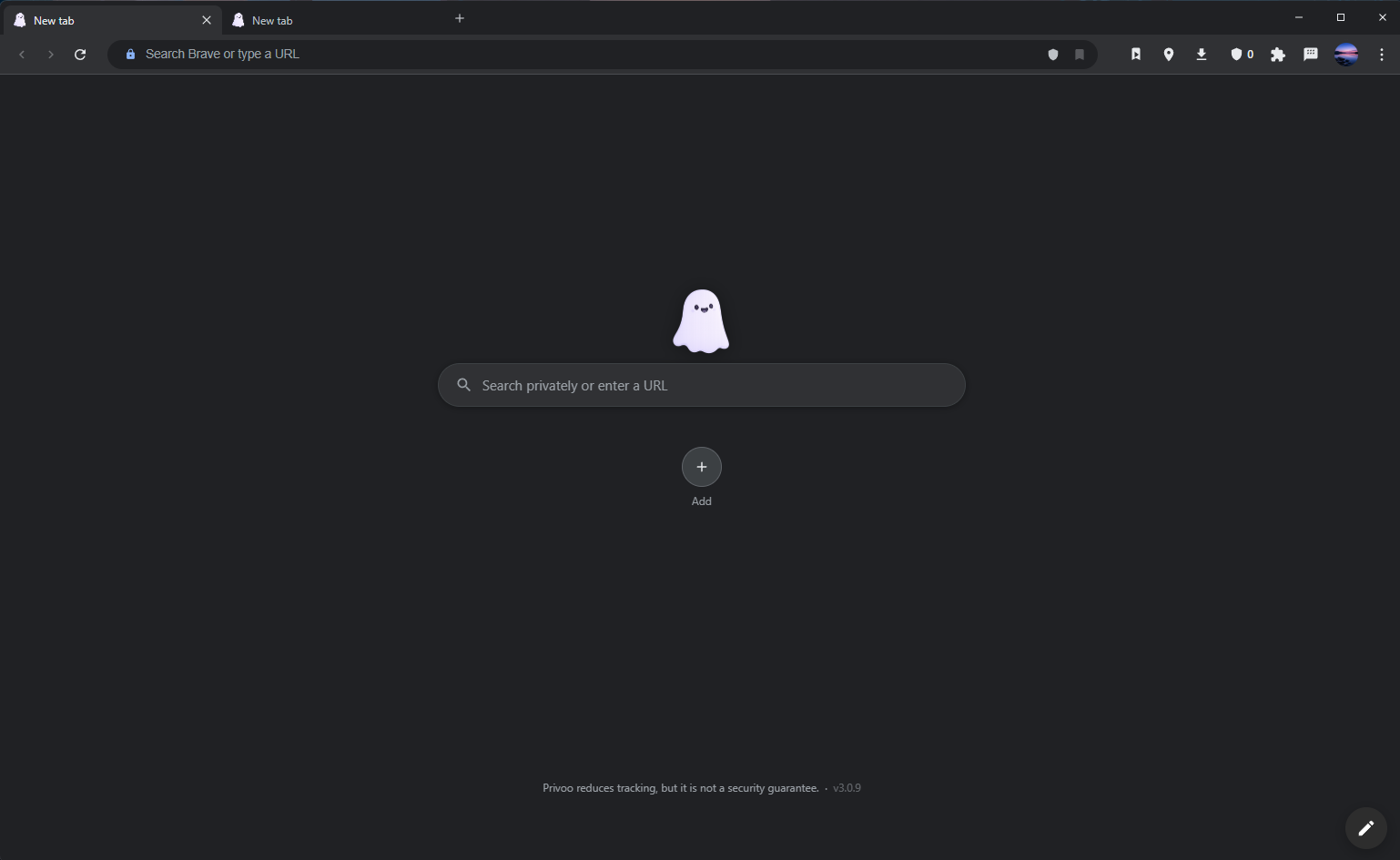 Privoo Browser desktop interface