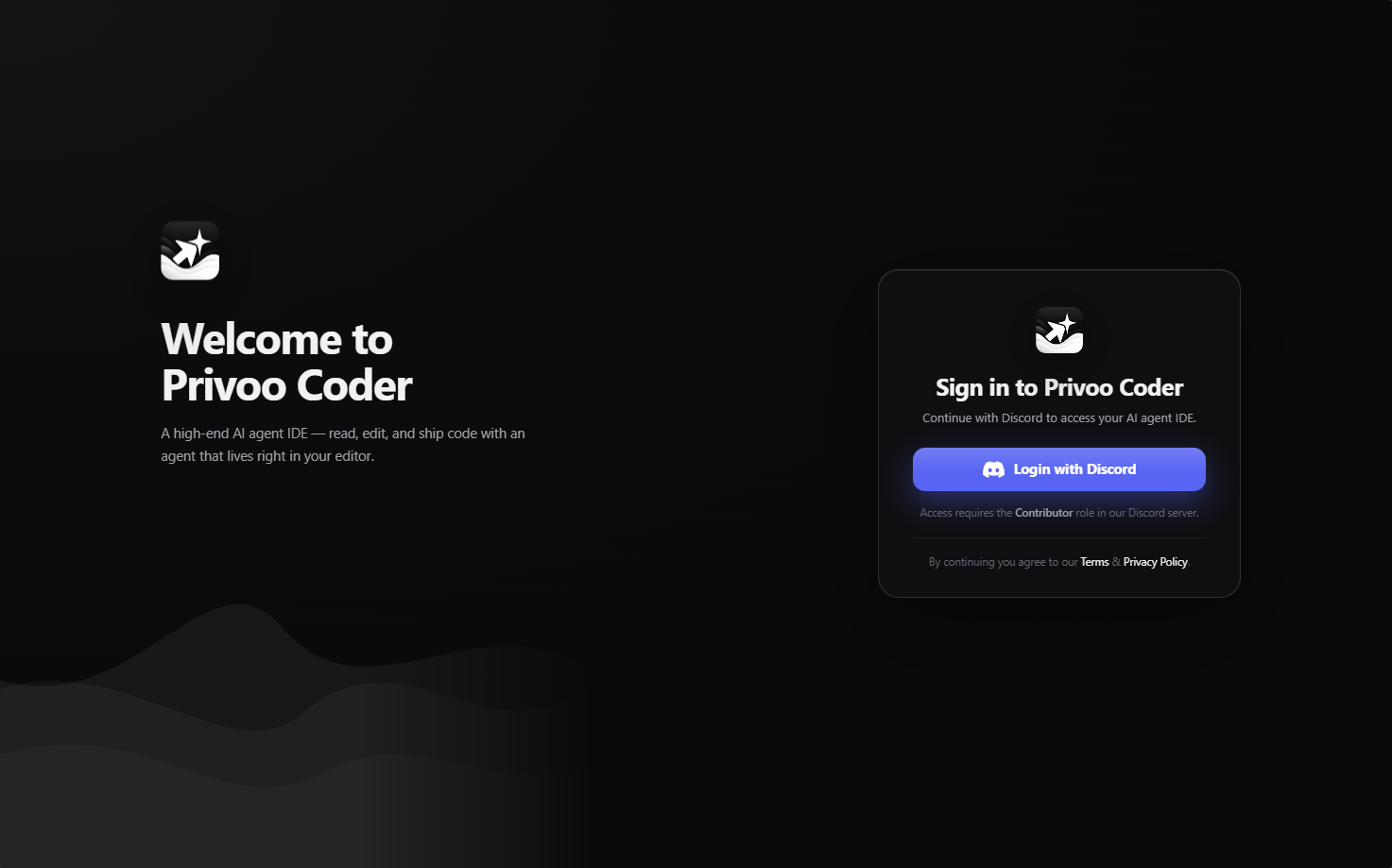 Welcome login